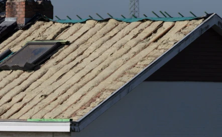 isolation d'un toit par l'extérieur