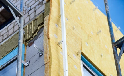 isolation thermique par l'extérieur des murs d'un bâtiment