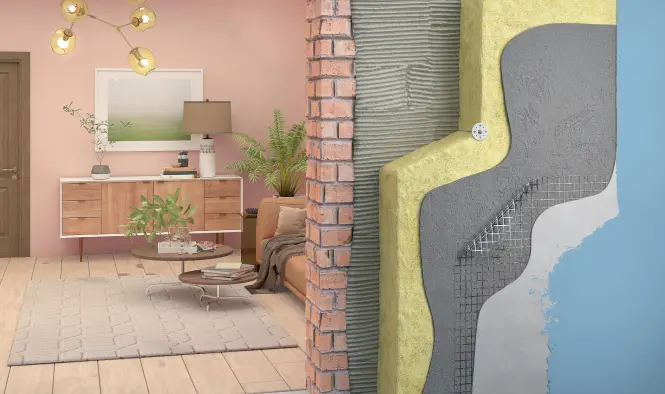 beau salon bien isolé